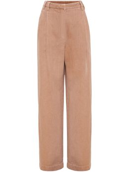 Brunello Cucinelli: Коричневые брюки 