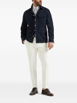 Brunello Cucinelli: Белые брюки 