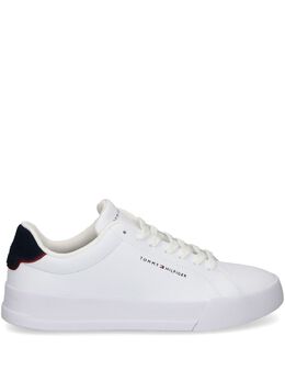 Tommy Hilfiger: Белые кроссовки 