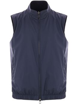 Loro Piana: Синий жилет 