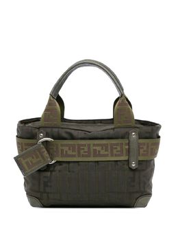 Fendi Pre-Owned: Зелёная сумка 