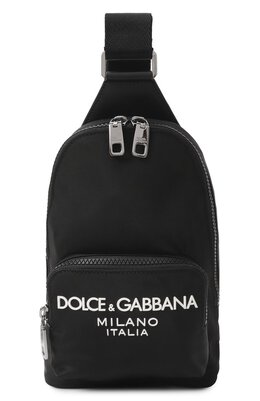 Dolce & Gabbana: Чёрный рюкзак 