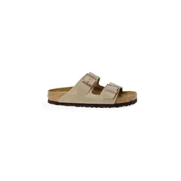 Birkenstock: Бежевые сандалии 