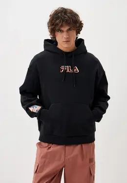 Fila: Чёрная толстовка 