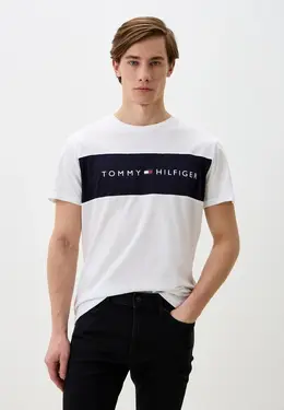 Tommy Hilfiger: Белая футболка 