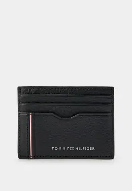 Tommy Hilfiger: Чёрный картхолдер 