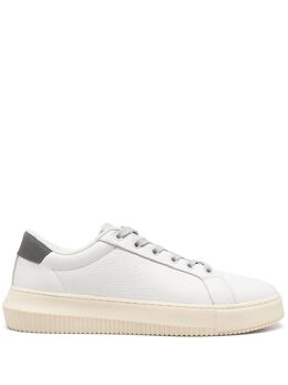 Calvin Klein: Белые кроссовки  Cupsole