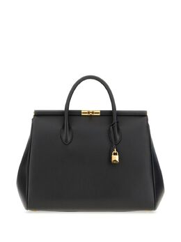 Dolce & Gabbana: Чёрная сумка 
