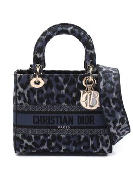 Christian Dior Pre-Owned: Синяя сумка 