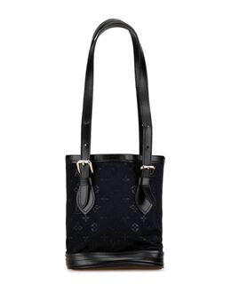 Louis Vuitton Pre-Owned: Чёрная сумка 