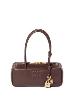 Miu Miu: Коричневая сумка 