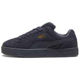 PUMA: Тёмные кеды  Suede