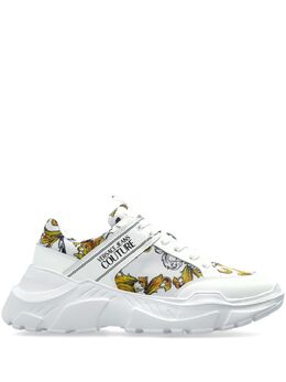 Versace Jeans Couture: Белые кроссовки 