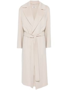 'S Max Mara: Бежевое пальто 