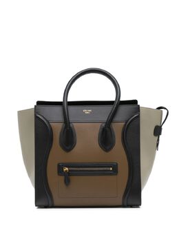 Céline Pre-Owned: Коричневая сумка-шоппер 