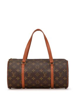 Louis Vuitton Pre-Owned: Коричневая сумка 