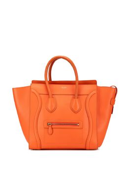 Céline Pre-Owned: Оранжевая сумка-шоппер 