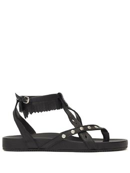 ISABEL MARANT: Чёрные сандалии 