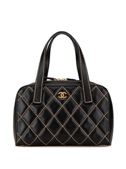 CHANEL Pre-Owned: Чёрная сумка 