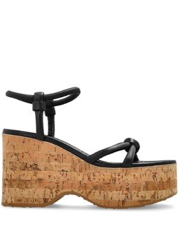 Gianvito Rossi: Чёрные сандалии 