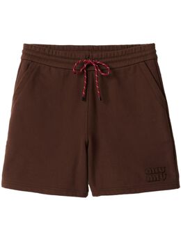 Miu Miu: Хлопковые шорты 