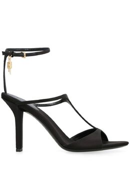 Givenchy: Чёрные сандалии  4G