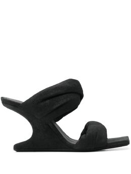 Rick Owens: Чёрные сандалии 