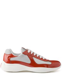 Prada: Тёмные кроссовки 
