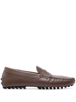 Tod's: Коричневые туфли  Gommino