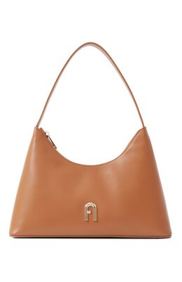 Furla: Коричневая сумка 