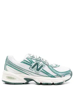 New Balance: Белые кроссовки 