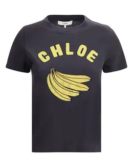 Chloé: Хлопковая футболка 