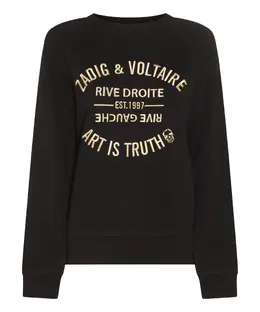 Zadig & Voltaire: Хлопковый свитшот 