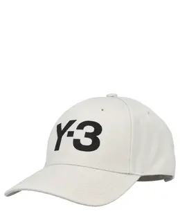 Y-3: Белая кепка 