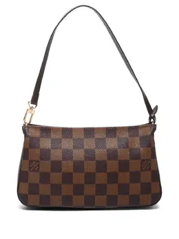 Louis Vuitton Pre-Owned: Коричневый клатч 