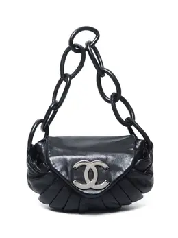 CHANEL Pre-Owned: Чёрная сумка 