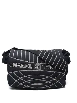 CHANEL Pre-Owned: Чёрная сумка 