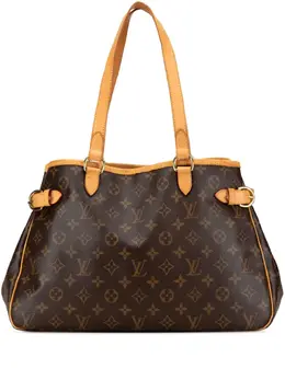 Louis Vuitton Pre-Owned: Коричневая сумка-шоппер 