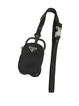 Prada Pre-Owned: Чёрная сумка через плечо 
