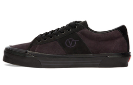 Vans: Чёрные кроссовки  Vault OG