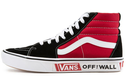 Vans: Чёрные кроссовки  Comfycush Sk8-Hi