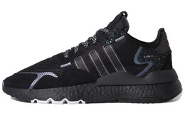 Adidas: Чёрные кроссовки  Nite Jogger