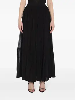 Saint Laurent: Чёрная юбка 