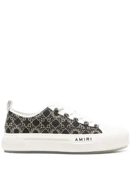 AMIRI: Чёрные кроссовки 