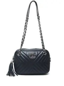 CHANEL Pre-Owned: Чёрная сумка 