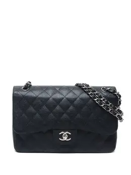 CHANEL Pre-Owned: Чёрная сумка 