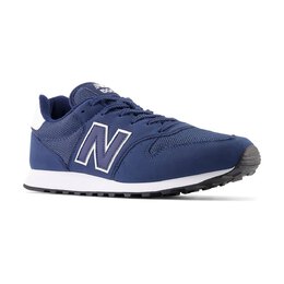 New Balance: Синие кроссовки  500