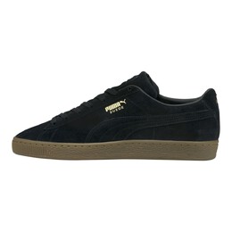 PUMA: Чёрные кеды  Suede