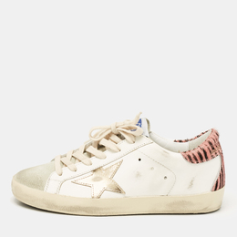 Golden Goose: Белые кроссовки  Super Star