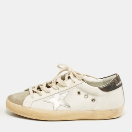 Golden Goose: Белые кроссовки  Super Star